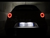 Pack LED plaque arrière pour Fiat