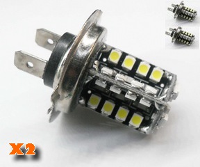 2 Ampoules led H7 40SMD